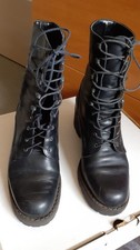 Bottines cuir noir d'occasion  Les Arcs