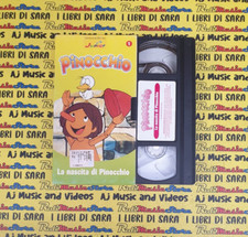 Vhs cartonata pinocchio usato  Ferrara