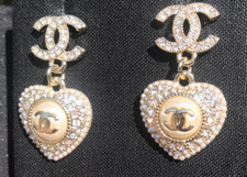 Chanel auth earrings usato  Pontinia