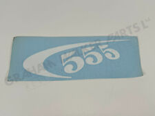 555 decal white for sale  CHESTER