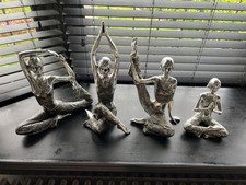 Collection chrome figurines for sale  SEVENOAKS
