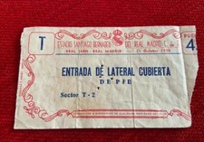 Ingresso R27214 Real Madrid Jaen (21-10-1956) estreante primeiro gol Raymond Kopa comprar usado  Enviando para Brazil