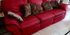 Canapé cuir rouge d'occasion Canapé cuir rouge d'occasion  Troyes