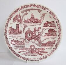 Vintage souvenir plate for sale  Lake Zurich