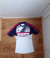 Camiseta deportiva de fútbol americano Olympique Lyon 2011 Adidas talla S Maglia Francia segunda mano  Embacar hacia Argentina