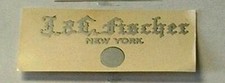 Fischer piano fallboard for sale  USA