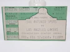 Ticket stub san for sale  Seguin