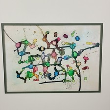 Watercolor ink abstract for sale  Hudson