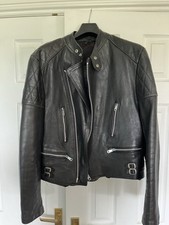 Retro black leather for sale  LYDNEY