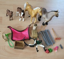 Schleich pferdefamilie pferde gebraucht kaufen  Zepernick