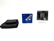 Używany, Sony Walkman MZ-N710 – Net MD – Niebieski – Bateria i MiniDisc na sprzedaż  Wysyłka do Poland