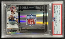 JIM KELLY PSA 2010 PANINI ABSOLUT #4 TOTT JOGO USADO NFL SHIELD PATCH PRETO 1/1 comprar usado JIM KELLY PSA 2010 PANINI ABSOLUT #4 TOTT JOGO USADO NFL SHIELD PATCH PRETO 1/1 comprar usado  Enviando para Brazil
