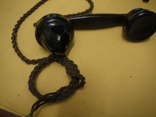 Black bakelite telephone for sale  DYMOCK