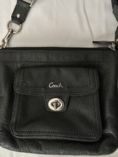 Coach black pebble for sale  El Paso