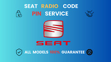Código de rádio SEAT, serviço de decodificação PIN de desbloqueio comprar usado  Enviando para Brazil