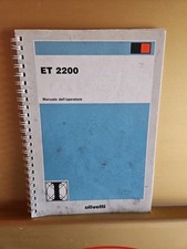 Olivetti 2200 manuale usato  Macomer