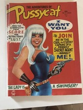 Adventures Of PUSSYCAT #1 (Marvel Comics 1968) -- Bill Everett GGA -- GD- comprar usado  Enviando para Brazil