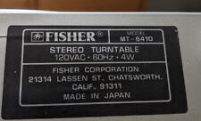 Vintage fisher 6410 for sale  Hayward