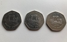 Jersey 50p coins for sale  GLOUCESTER