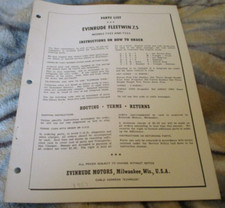 1957 evinrude fleetwin for sale  Goodman