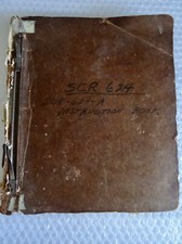 mILITARY MATERIALS EPHEMERA NOTEBOOK BOOK VINTAGE ARMY WAR ROUGH SHAPE neocurio comprar usado  Enviando para Brazil