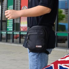 Bolsas de ombro transversais de náilon coxa quadril bumbum bolsa de cinto impermeável uso multiuso comprar usado  Enviando para Brazil