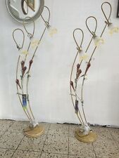 Stehleuchte stehlampe blüten gebraucht kaufen  Rodenberg