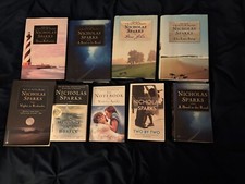 Nicholas Sparks Book Lot (9) 1st Edition Hardcovers & Mass Market Paperback, usado comprar usado  Enviando para Brazil