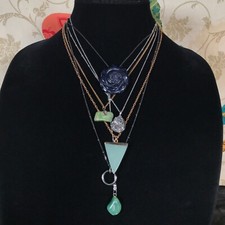 Long necklace set for sale  Newark