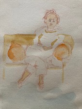 Belle peinture aquarelle d'occasion  Toulouse-
