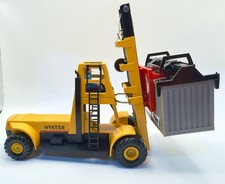 Caminhão elevador de manuseio de contêineres Corgi Hyster Challenger 800 #1113 (1977) #2 com caixa comprar usado  Enviando para Brazil