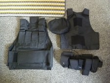 Black body armour for sale  ISLE OF BUTE