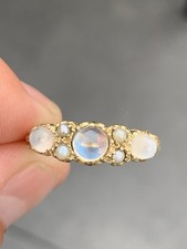 9ct gold moonstone for sale  BRIGHTON