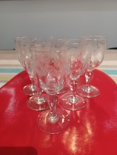 Anciens verres pied d'occasion  Vallon-en-Sully