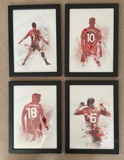 Manchester united framed for sale  SOUTH CROYDON