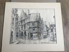 Dessin encre marcel d'occasion  Vic-le-Comte