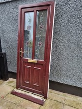 Upvc white brown for sale  LEICESTER