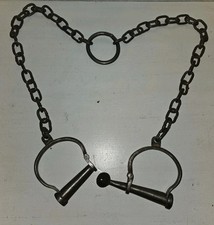 Leg iron shackles for sale  Monroe