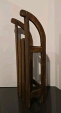 Trenó de madeira rústico vintage • 16"L • Suporte para plantas • Decoração de parede • Decoração de mesa comprar usado  Enviando para Brazil