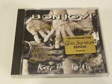 Bon Jovi Keep The Faith CD {1993 Australian Tour Gold Signature Edition} comprar usado  Enviando para Brazil