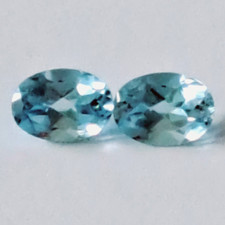 Pair natural blue for sale  LONDON