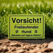 Vorsicht freilaufender hund gebraucht kaufen  Kassel