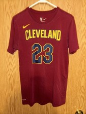 Camiseta Nike Azul LEBRON JAMES NBA Oficial Tamanho Pequeno - Cleveland Cavaliers comprar usado  Enviando para Brazil