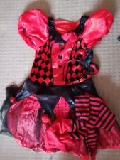 Girls jester halloween for sale  BIRMINGHAM