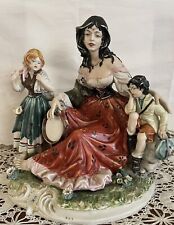 Statuetta capodimonte madre usato  Spedire a Italy