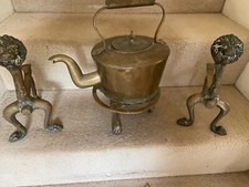 Brass fire dogs for sale  TORQUAY