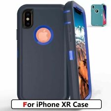 Capa protetora rígida resistente super à prova de choque azul e verde EUA para iPhone XR comprar usado  Enviando para Brazil