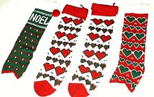 Christmas knit stockings for sale  Stuart