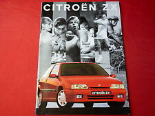 CITROEN ZX Reflex Avantage Aura Furio Volcane 16V Prospekt Brochure von 1994 comprar usado  Enviando para Brazil