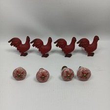 Red rooster cabinet for sale  Chatsworth
